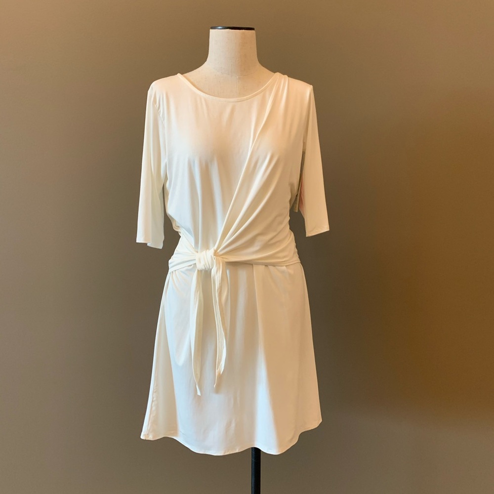 Ten tomorrow Kacie ivory wrap dress